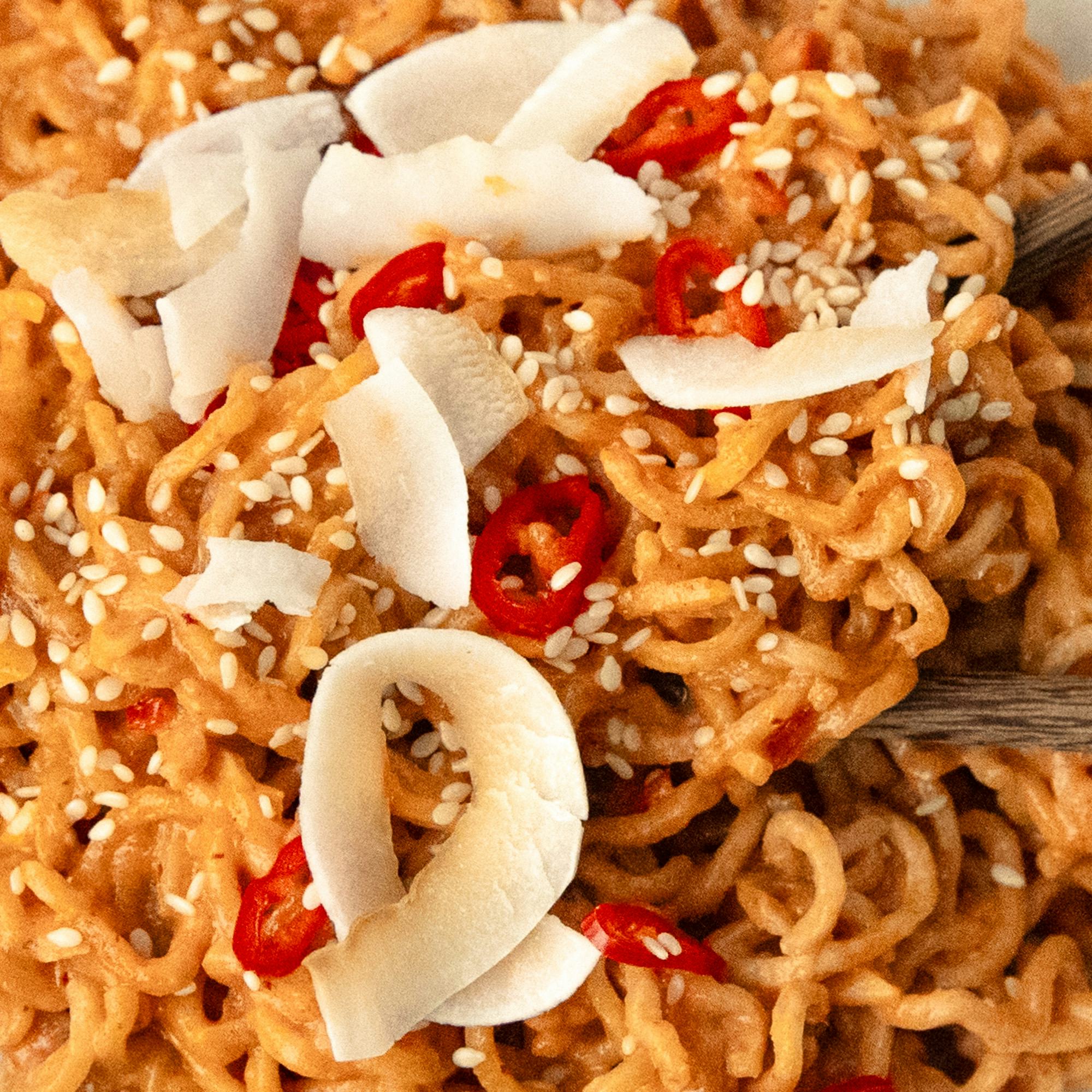 Coconut Red Thai Curry Noodles